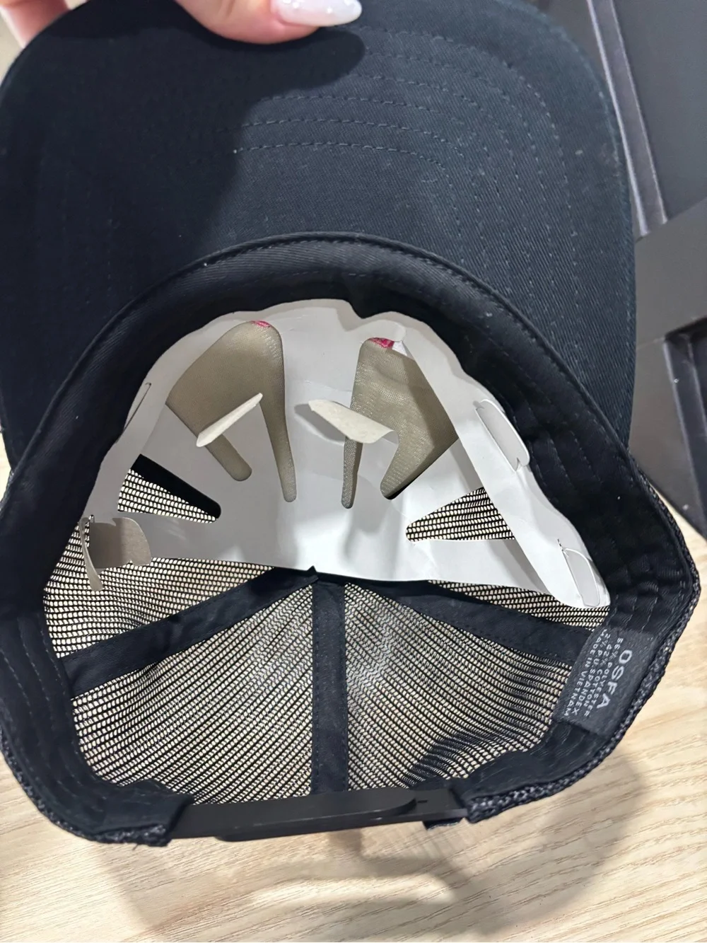Fox Kids Black Trucker Hat with Hot Pink Fox Head